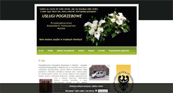 Desktop Screenshot of pogrzeby.pgk-wolow.pl